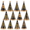 LOGOFUN 24pcs Happy New Year's Eve Party Cone Hats Bulk Photo Props Decorations for 2026 Celebration Birthday Events view 1
