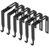 KUYYFDS 5Pcs Outdoor String Light Hooks Adjustable No Drill Concrete Wall Hooks Iron Cinder Block Wall Hangers Ideal for Hanging Rope Lights Cable Cord view 2
