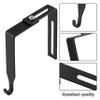 KUYYFDS 5Pcs Outdoor String Light Hooks Adjustable No Drill Concrete Wall Hooks Iron Cinder Block Wall Hangers Ideal for Hanging Rope Lights Cable Cord view 4