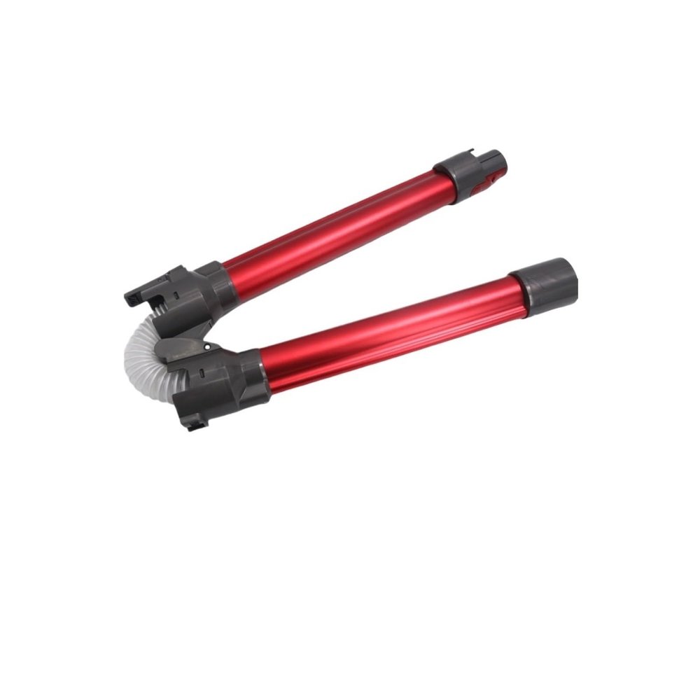 Extension Rod .Compatible For Dyson V7 V8 V10 V11 Replacement Aluminium Foldable Extension Tube Flexible Bendable Vacuum Tube(Red)