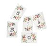 1-25 Floral Paper Cards Double-Sided Table Sign For Wedding Receptions Party For Wedding Reception Table view 1