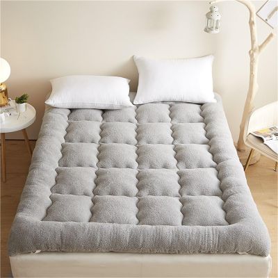Extra Thick Mattress Topper Single/Double/King/Super King Soft Quilted Bed Topper with 3D Down Alternative Filling, Breathable Anti-Wrinkle Mattress Pad for All Seasons(Bgray,90x200CM/35.4x78.7in)