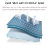 Extra Thick Mattress Topper Single/Double/King/Super King Soft Quilted Bed Topper with 3D Down Alternative Filling, Breathable Anti-Wrinkle Mattress Pad for All Seasons(Bgray,90x200CM/35.4x78.7in) view 4