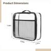 4 Pcs Waterproof Clear Toy Bags, Zipper Organizer Storage Containers With Mesh Pockets And Handles, Travel And Room Organizer view 2