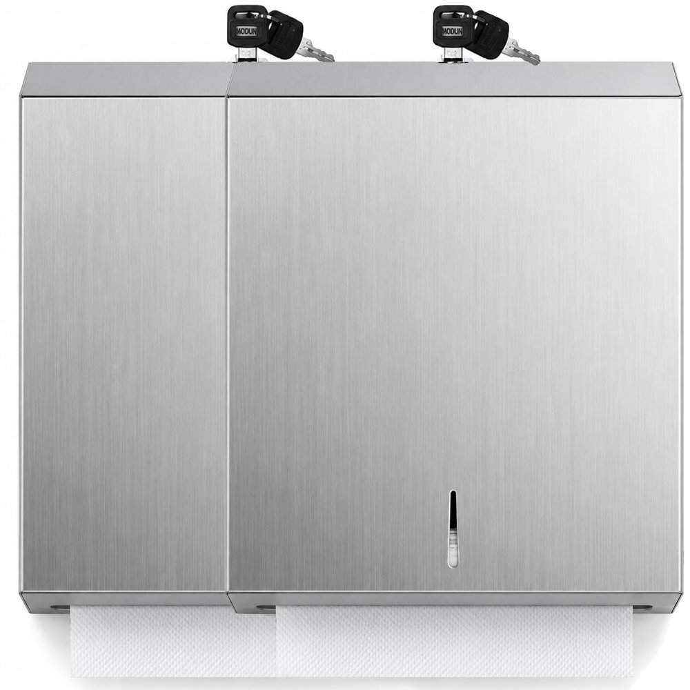 Stainless Steel Paper Towel Dispenser Wall Mount for Commercial Bathrooms