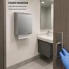 Stainless Steel Paper Towel Dispenser Wall Mount for Commercial Bathrooms view 2