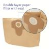 10pcs Vacuum Cleaner Bag Compatible For Einhell 5.28 Gallon Wet/dry - Dirt Catcher view 2