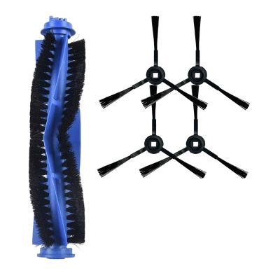 2pcs Side Brush+1pc Main BrushCompatible For RoboVacL35Compatible For HybridRobot Vacuum Cleaner Home Cleaning Replacement Parts