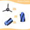 2pcs Side Brush+1pc Main BrushCompatible For RoboVacL35Compatible For HybridRobot Vacuum Cleaner Home Cleaning Replacement Parts view 3