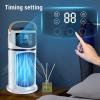 FTVOGUE 3 in 1 Air Cooler Humidifier Cooling Fan Portable Evaporative Air Cooler 500ML Water Capacity for Home view 3