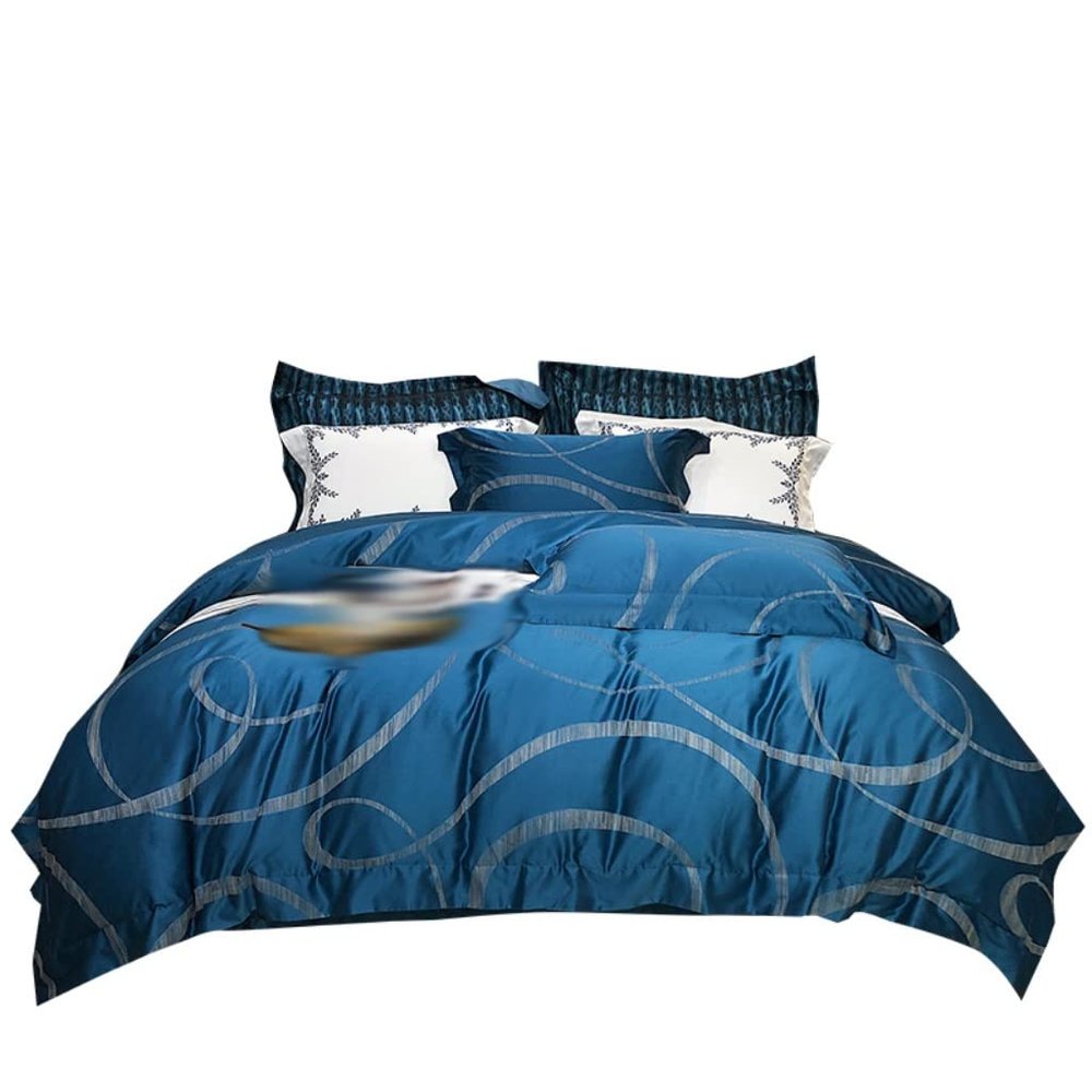 Hotel Bedding Cotton Tribute Satin Four-Piece Set Villa Bedding
