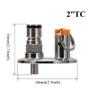 1pcs 2" Tri-Clamp Dry Hopper Lid with 17 PSI PRV and Ball Lock Gas Post for Homebrew Fermenters view 3