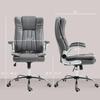 6 Point Massage Office Chair, Heated Executive Desk Chairs with Vibrating Massage Function, 360Swivel Microfiber Reclining Office Chair, Height Adjustable view 2