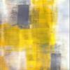 10x16 Washable Living Room Area Rug Aesthetic Modern Abstract Art Rug for Bedroom Diningroom Nursery Non Slip Carpet Neutral Stylish Guestroom Kitchen Stain Resistant Floor Mat Bright Yellow Gray view 3