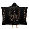 Acotar City of Starlight Velaris Wearable Blankets Night Court Cozy Hoodie Blanket Fashion Book LoverGraphic Cloak Blanket for Adults Women Men 60"x80" view 1