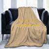 75 USS Harry S. Truman Throw Blanket - Soft Plush Fleece Blanket for Couch, Bed, Sofa - Home Decor Cozy Blankets Gifts for Men, Sand, 50x60 Inches view 3