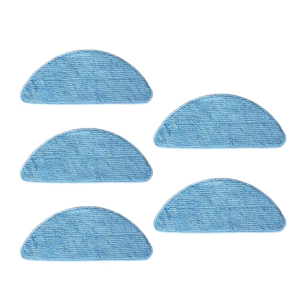 5 Pack Mop Cloth, Compatible For Aeno, RC2S ARC0002S RC3S ARC0003S Robot Washable Cleaning Cloth Vacuum Cleaner Accessories