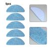 5 Pack Mop Cloth, Compatible For Aeno, RC2S ARC0002S RC3S ARC0003S Robot Washable Cleaning Cloth Vacuum Cleaner Accessories view 2