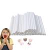 Cake Pop Sticks 1000Pcs White Paper Lollipop Sticks - Solid Core for Parties, Chocolate, Candy, Cake & Sucker Pops(1000pcs 150x35mm) view 1