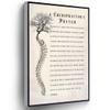 A Chiropractor'S Prayer Canvas Osteopathy Poster Spine Doctor Gift Wall Art Print For Living Room Bedroom Home Office Wall Decor(Stretched And Wood Framed 12 X 16) view 1