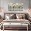 WVMAPTA Green and White Flower Poster Wall Decor for Bedroom Tree Canvas Wall Art for Dining Room Modern Prints Wall Art for Apartment Size 24 x 48 Inch view 4