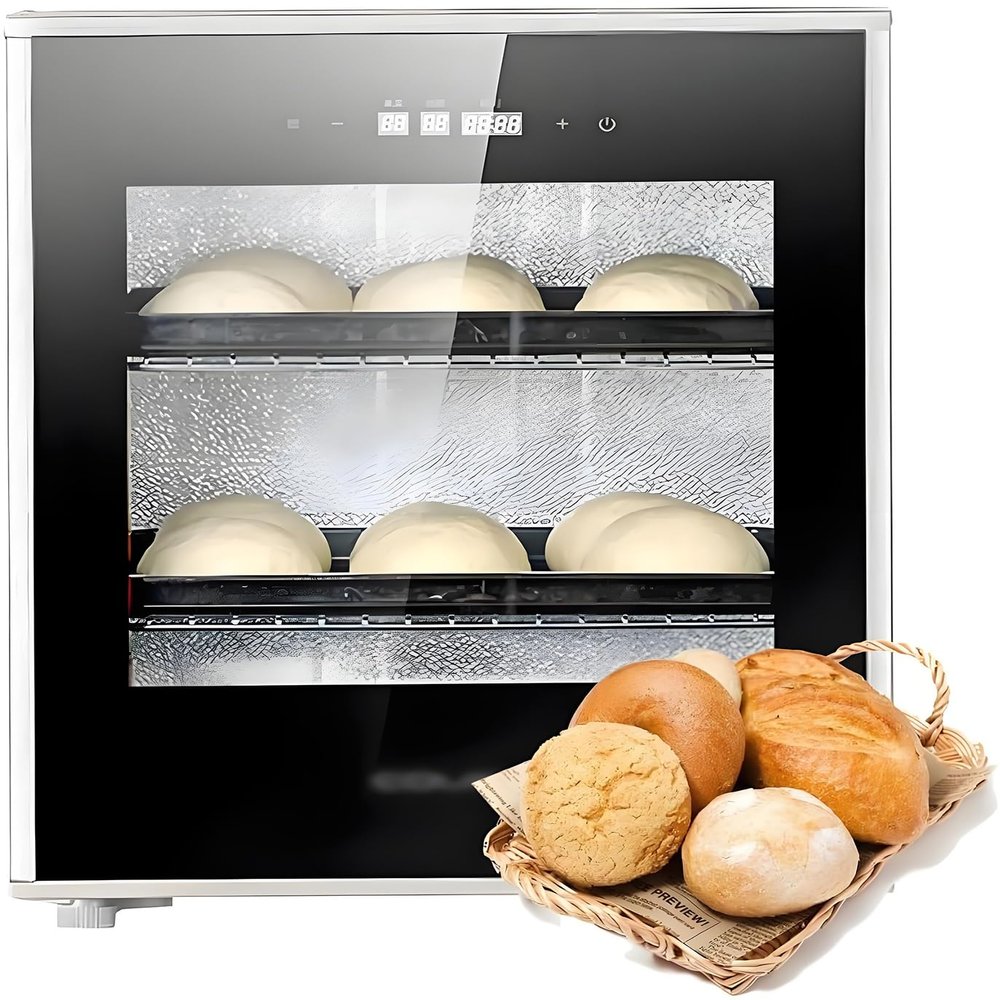 40L Electric Fermentation Box for Dough, Yogurt & Bread - Adjustable Temperature 20-50C, Perfect Proofing Machine for Baking Enthusiasts