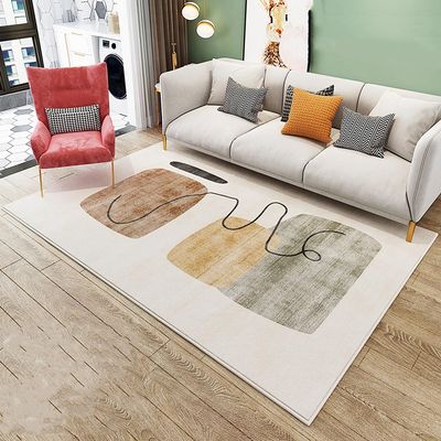 Electric Heated Carpet, Electric Space Heater Area Rug, Heated Floor Mats Foot Warmer w/Timer Adjustable Thermostat, Electric Heating Pad(F,41.3x74.8in)