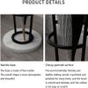 GZHENMZ Umbrella Stands,Umbrella Holder Metal Umbrella Stand with Marble Base Umbrella Rlla Rack for Umbrella Walking Sticks Entryway Free Standing Umbrella Holder Umbrella Rack Umbrella/Wit/24 * 5 view 2