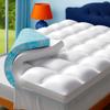 Airtree California King Dual Layer 4 Inch Memory Foam Mattress Topper, 2 Inch Cooling Gel Memory Foam and 2 Inch Down Alternative Pillow Top, 8-24 Inch Deep Pocket, Medium Support for Back Pain view 1