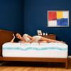 Airtree California King Dual Layer 4 Inch Memory Foam Mattress Topper, 2 Inch Cooling Gel Memory Foam and 2 Inch Down Alternative Pillow Top, 8-24 Inch Deep Pocket, Medium Support for Back Pain view 4