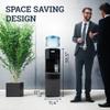 Igloo Top Loading Water Cooler with Removable Drip Tray & Energy-Saving Features- Water Tower with Hot, Cold Temperature Settings- Water Dispenser Fits 3 & 5-Gallon Jugs with Child Safety Lock- Black view 4