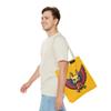 GANDAR Vibrant Demon Winged Tote Bag - Unique Art, Shopping Bag, Eco-Friendly, Gift for Gamers, Quirky Accessory view 2