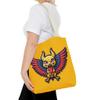 GANDAR Vibrant Demon Winged Tote Bag - Unique Art, Shopping Bag, Eco-Friendly, Gift for Gamers, Quirky Accessory view 3