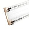 27 To 236 In Ceiling Mounted Double Track, Conjoined Double Curtain Rail Track Heavy Duty Curtains Rods System Set For RV Curtain Bay Window(White,4.3FT/130CM) view 1