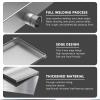 304 Stainless Steel AC Water Catcher Drip Pan Reliable Oil Water Tray for Outdoor AC Units Portable air Conditioners Easy to Clean Commercial Residential use(50x30cm(20x12in)) view 4