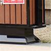 CAOJLjiaxiang-2012 Outdoor Garbage Cans Chinese Style Imitation Antique Trash Can Outdoor Scenic Spot Metal Rubbish Bin view 4