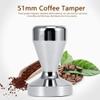 51mm Coffee Tamper, Stainless Steel Coffee Bean Press Tool, Ergonomic Handle for Tamping, Base for Even Pressure Distribution, Coffee Tamper view 4