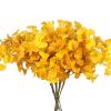 6 Pcs Artificial Ginkgo Leaves Stems, 41.34" Long Fall Foliage Stems Yellow Leaves Branches for Vases Filler Faux Ginkgo Leaf Branches for Thanksgiving Autumn Harvest Party Decor view 1