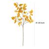 6 Pcs Artificial Ginkgo Leaves Stems, 41.34" Long Fall Foliage Stems Yellow Leaves Branches for Vases Filler Faux Ginkgo Leaf Branches for Thanksgiving Autumn Harvest Party Decor view 4