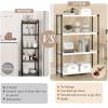 5 Pcs Wire Rack Covers Faux Wood Style, 17163in Removable Shelf Liners, Thickened for Pantry Laundry Room, Non-Adhesive Installation Shelving view 3