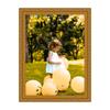 M Modern Memory Design 7x25 Ornate Gold Wood Picture Frame, Acrylic Front view 1