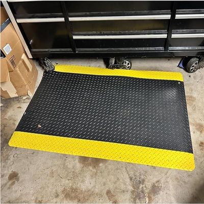 Anti Fatigue Mats Industrial Waterproof, Extra Long 20 40 60 80 100 120 150 180 in, Stress Mats for Standing at Work, Workshop Factory Stress Relief Mat C Ushioned(T 2.5cm/1",40x70/100x180cm)