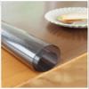 114x48 Inch Single-Sided Clear Table Protectors Mat,PVC Desk Cover Protector Mat,Plastic Table Cover,Black 2mm Waterproof Clear Tablecloth Protector for Writing Desk Coffee Tables Dining Room Tables view 1