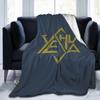Yeshua Star of David Throw Blanket - Soft Plush Fleece Blanket for Couch, Bed, Sofa - Home Decor Cozy Blankets Gifts for Women Men, Blue, 60x80 Inches view 4