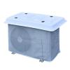 JINGJIAOPLSD Outdoor Air Conditioner Cover, Outdoor AC Units Protection with Vent Mesh, Thicken Mini Split Cover Sun Shade for Condenser Compressor, All Seasons(White,98x50cm/38.6x19.7in) view 1