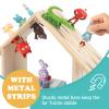 RZYLKA for Tonies Box Shelf Magnetic Storage Shelf, Large Size House for TonieBox 1/2 Player Tonies Figures Characters for Children Room, Wall-Mounted and Desktop Placement view 2