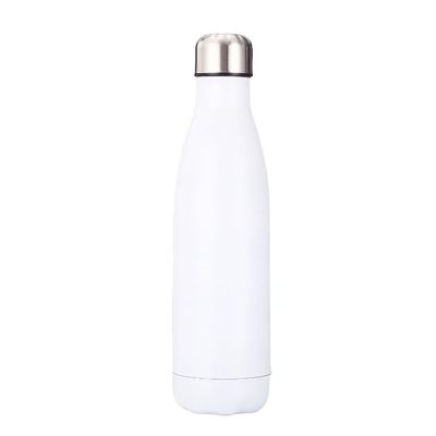 17oz Thermal Flask for Coffee Tea Hot Water Vacuum Insulated Stainless Steel Bottle Leak Proof for Outdoor Office Car Travel 5 Colors (White)