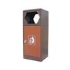 CAOJLjiaxiang-2012 Outdoor Garbage Cans Hotel Lobby Metal Garbage Can Outdoor Public Area Galvanised Steel Trash Bin view 1