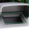 CAOJLjiaxiang-2012 Outdoor Garbage Cans Outdoor Commercial Trash Can Street Public Places Double Box Metal Rubbish Bin view 3
