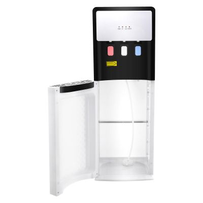 JLOSHUTN Bottom Loading Water Dispenser with Heating & Cooling - 3 Temperature Settings, 500W/75W Power, 1.32Gal/H Hot Water - for Home/Office (White)